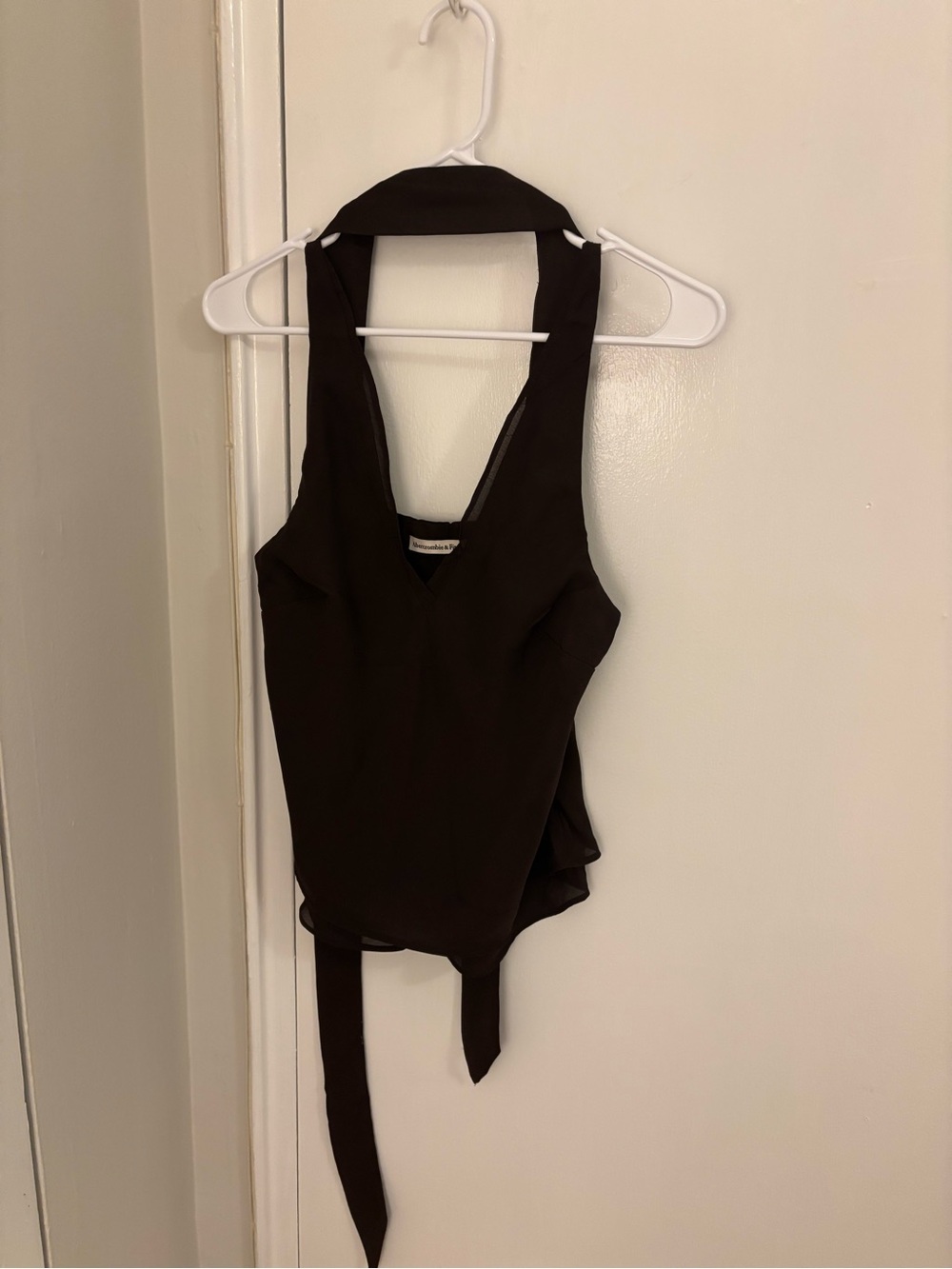 NWOT Abercrombie & Fitch Brown Cami with Scarf